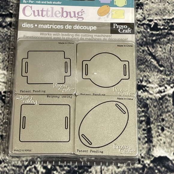 Provo Craft Cuttlebug Cutting Die 37-2515 Sliders Design - Picture 4 of 7